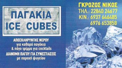 ΠΡΑΤΗΡΙΟ ΠΑΓΟΥ ΠΑΡΟΣ ΚΥΚΛΑΔΕΣ - ΕΤΟΙΜΑ ΠΑΓΑΚΙΑ ΠΑΡΟΣ - ICE RETAIL PAROS - ΓΚΡΟΖΟΣ ΝΙΚΟΣ
